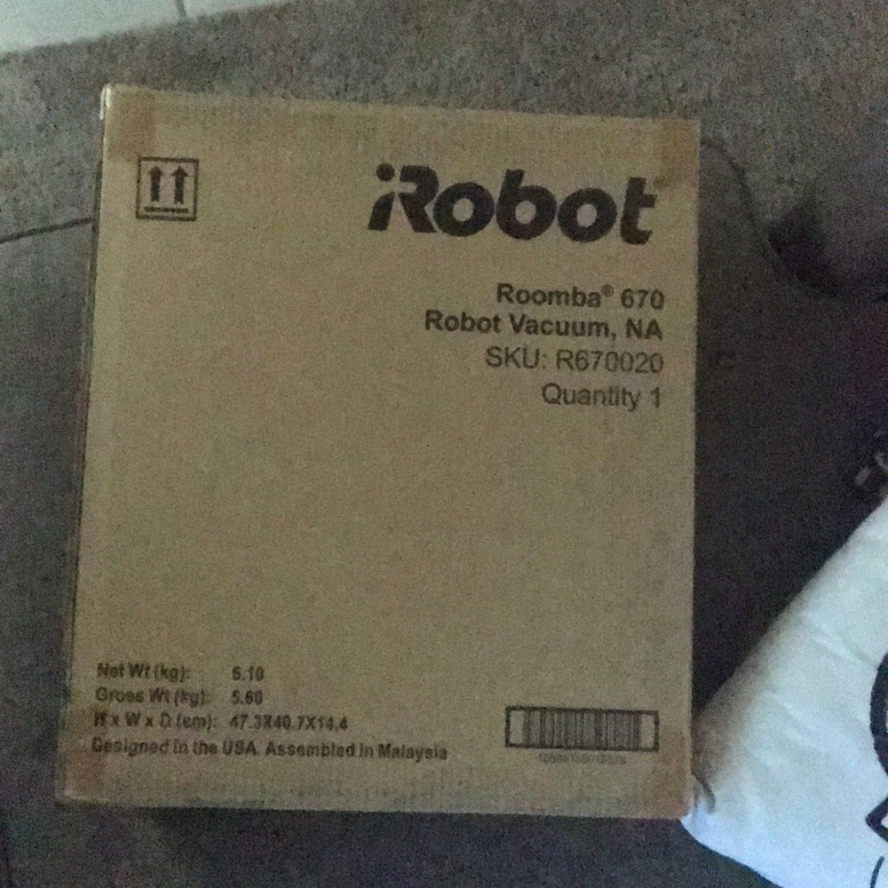 brand new never opened never uses RUMBA VACUM